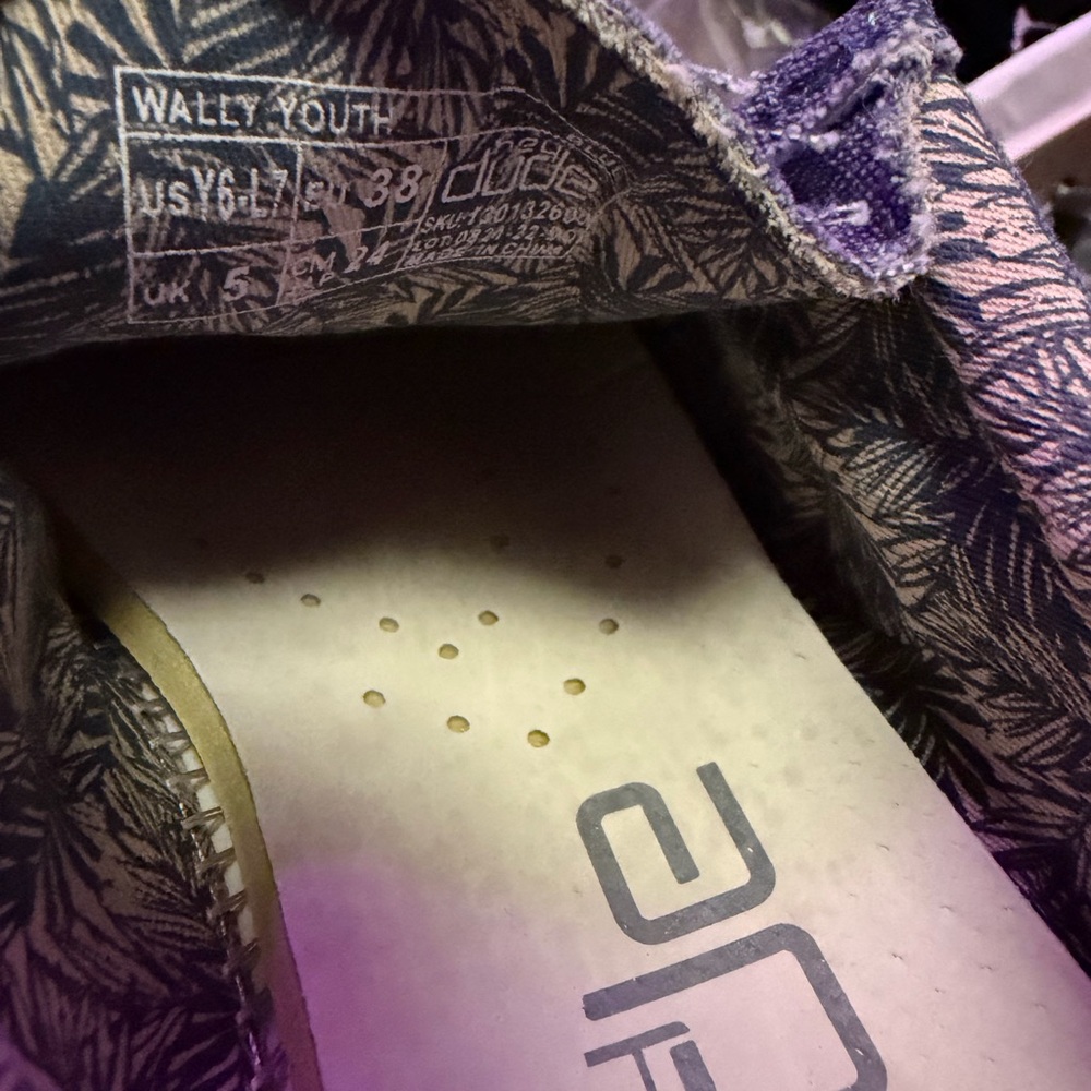 Hey Dude Women's Loafers - Denim Blue - Picture 8 of 8
